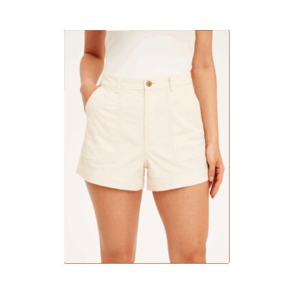 شورت للنساء لون أبيض