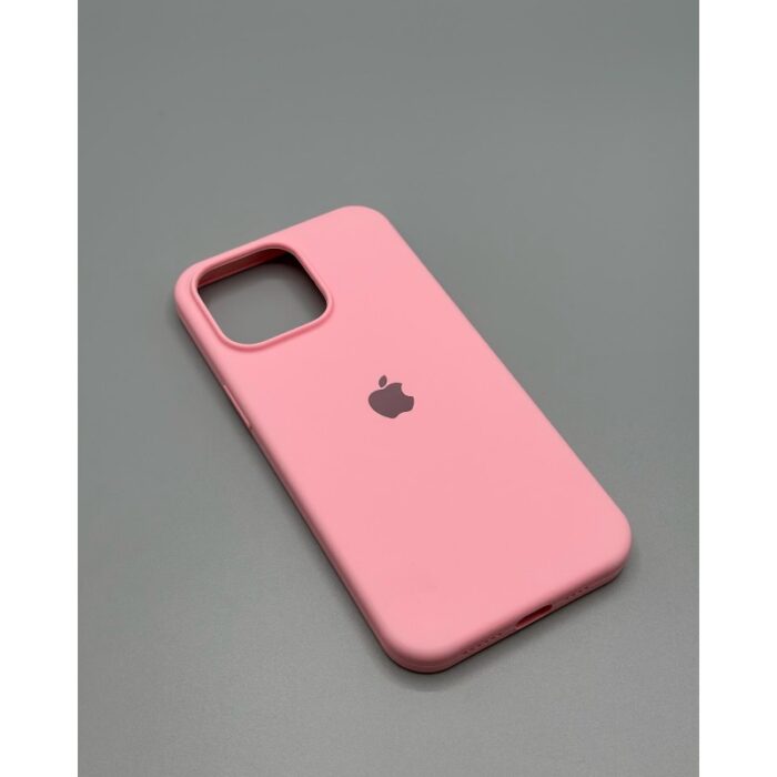 103384458_685ec5e6262a5 كفر سيليكون ايفون 13 لون زهري فاتح - الصورة 1