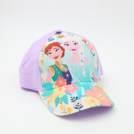 طاقية بناتي FROZEN لون بنفسجي بناتي