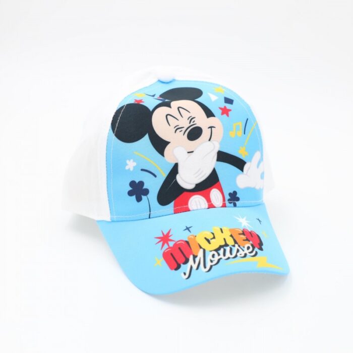 103384520_685ec67d1abf6 طاقية ولادي MICKEY MOUSE لون ابيض - الصورة 1