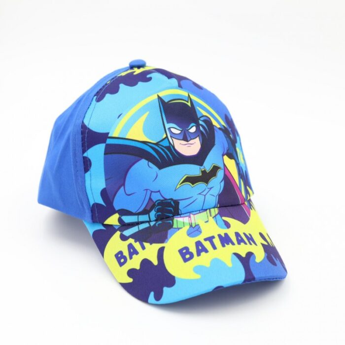 103384524_685ec6ab87ced طاقية ولادي BATMAN لون ازرق - الصورة 1