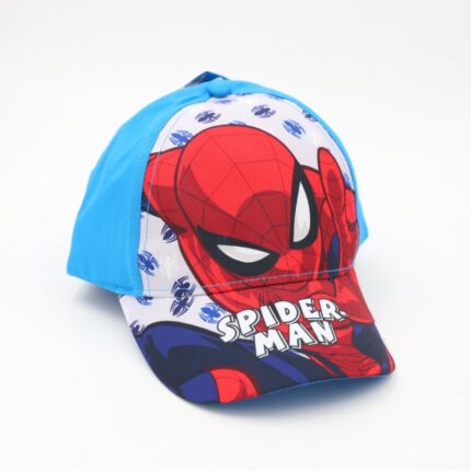 طاقية ولادي SPIDER MAN لون ازرق