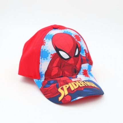 طاقية ولادي MARVEL SPIDER MAN لون احمر