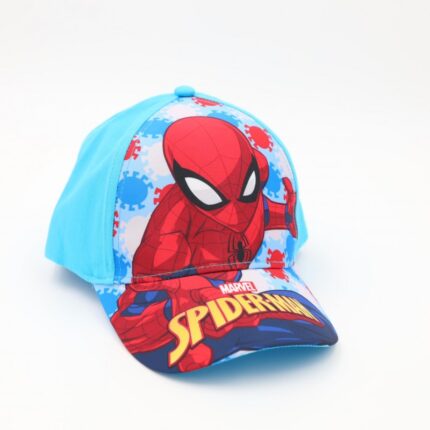 طاقية ولادي MARVEL SPIDER MAN لون ازرق فاتح