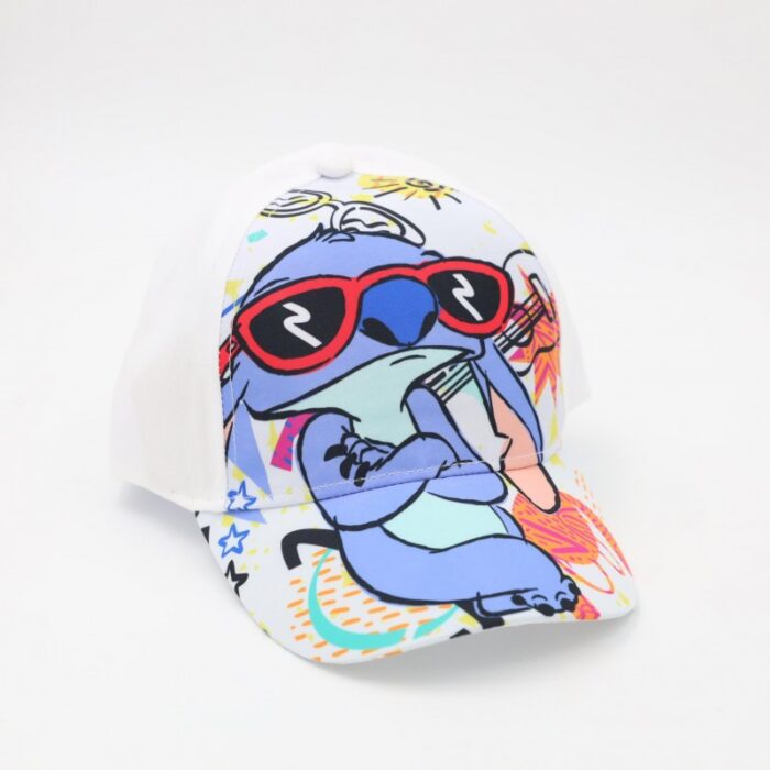 103384537_685ec6c008c86 طاقية ولادي STITCH لون ابيض - الصورة 1