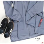 ⁦طقم صيفي للصبايا جاكيت وبنطلون لون بترولي⁩ - الصورة ⁦3⁩