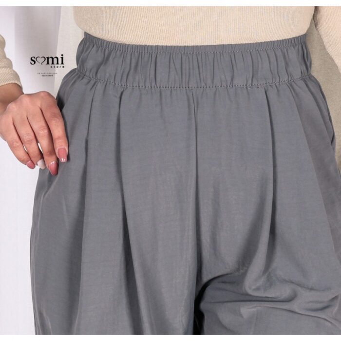 ⁦بنطلون لون رمادي⁩ - الصورة ⁦3⁩