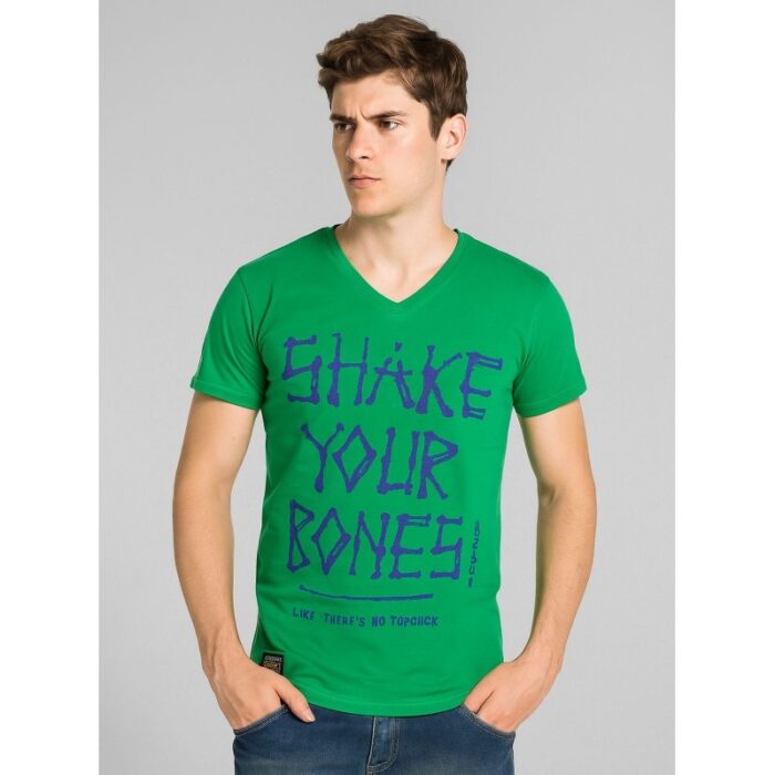 103384596_685ec7e8ad995 بلوزة شبابية تي شيرت لون أخضر - الصورة 1