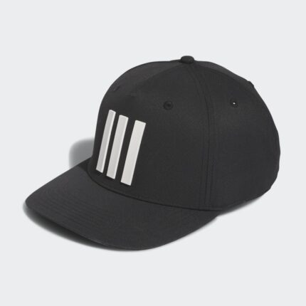 adidas Men's Golf 3-Stripes Tour Hat - Black