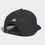 ⁦adidas Men's Golf 3-Stripes Tour Hat - Black⁩ - الصورة ⁦2⁩