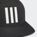 ⁦adidas Men's Golf 3-Stripes Tour Hat - Black⁩ - الصورة ⁦3⁩