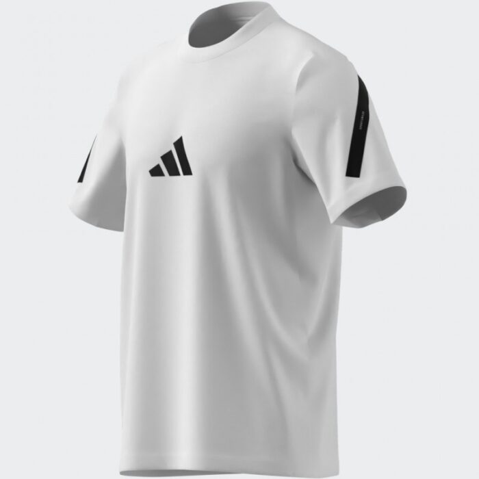 ⁦adidas Men's Z.N.E. Tee - White⁩ - الصورة ⁦16⁩