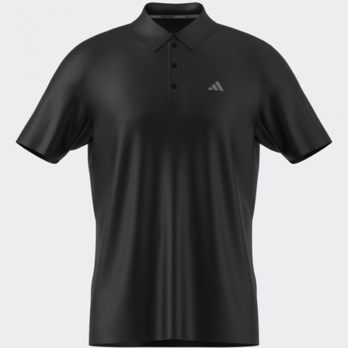 ⁦adidas Men's Drive Golf Polo Shirt - Black⁩ - الصورة ⁦2⁩