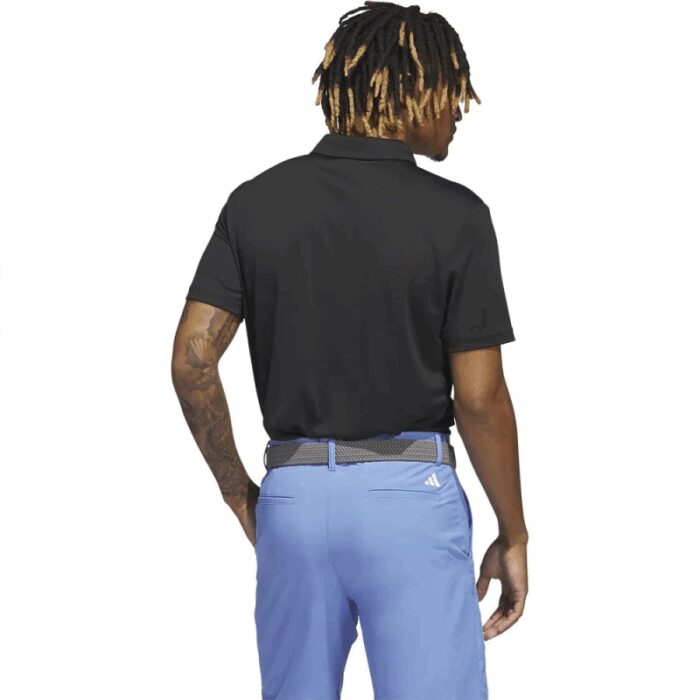 ⁦adidas Men's Drive Golf Polo Shirt - Black⁩ - الصورة ⁦10⁩