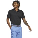 ⁦adidas Men's Drive Golf Polo Shirt - Black⁩ - الصورة ⁦11⁩