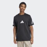 ⁦adidas Men's Z.N.E. Tee - Black⁩ - الصورة ⁦2⁩