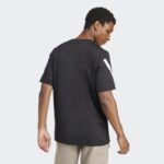 ⁦adidas Men's Z.N.E. Tee - Black⁩ - الصورة ⁦3⁩