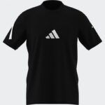 ⁦adidas Men's Z.N.E. Tee - Black⁩ - الصورة ⁦7⁩
