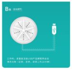 ⁦mini ultrasonic washing machine-ماكنة تحويل أي حوض لغسالة⁩ - الصورة ⁦3⁩