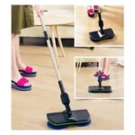 ⁦super maid clean and polish floors-مكنسة أرضية الكترونية برأسين⁩ - الصورة ⁦4⁩