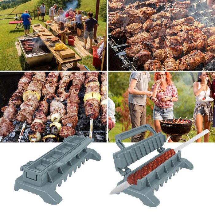 ⁦BBQ tool set Kebab-قالب اسياخ لشواء الكفتة⁩ - الصورة ⁦12⁩
