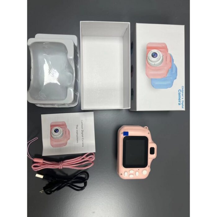 ⁦children's digital camera Pink-كاميرا أطفال الكترونية لون زهر⁩ - الصورة ⁦4⁩