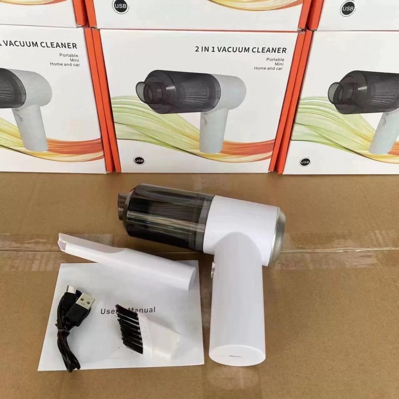 ⁦2 in 1 vacuum cleaner portable mini home-مكنسة مركبة لاسلكية⁩ - الصورة ⁦1⁩