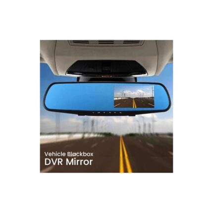 Car DVR Rear view Mirror Video Recorder-مراي وسط للمركبة مع شاشة وكاميرا خلفية