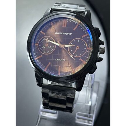 ساعه يد رجاليه دائري ستانلس ستيل  stainless steel من Aaimow