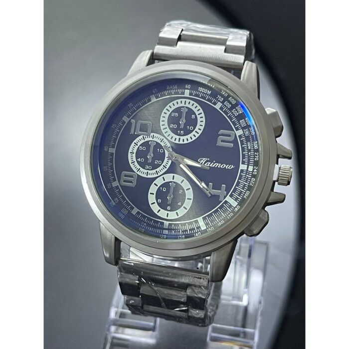 103384827_685ec95827fc8 ساعه يد رجاليه دائري ستانلس ستيل stainless steel من Aaimow - الصورة 1