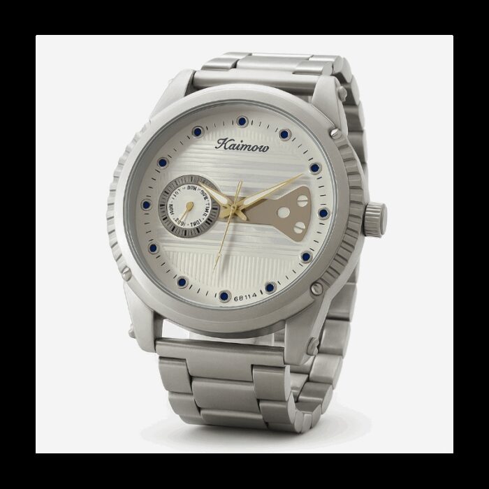 ⁦ساعه يد رجاليه دائري ستانلس ستيل  stainless steel من Aaimow⁩ - الصورة ⁦2⁩