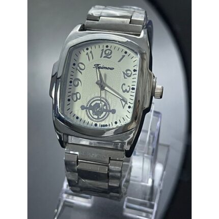 ساعه يد رجاليه مربع ستانلس ستيل stainless steel من Aaimow