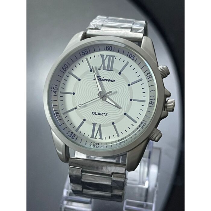 103384840_685ec9a51657c ساعه يد رجاليه دائري ستانلس ستيل stainless steel من Aaimow - الصورة 1