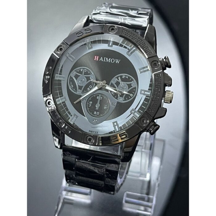 103384846_685ec9ad62ad2 ساعه يد رجاليه دائري ستانلس ستيل stainless steel من Aaimow - الصورة 1