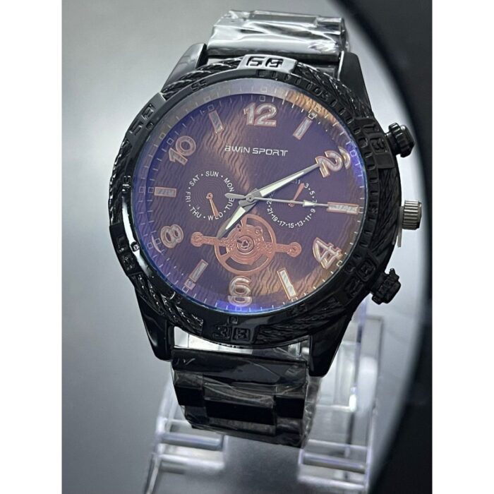 103384853_685ec9d9dbe90 ساعه يد رجاليه دائري ستانلس ستيل stainless steel من Aaimow - الصورة 1