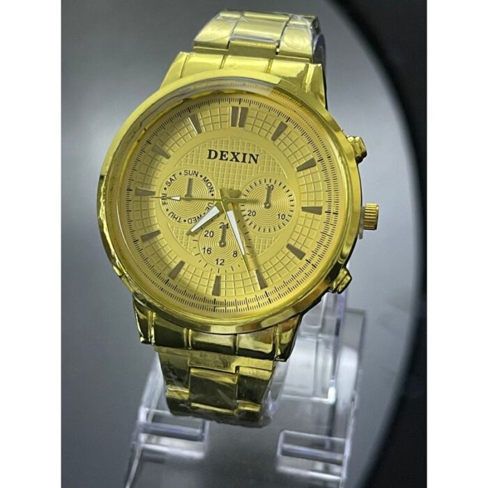 103384864_685eca2f9782f ساعه يد رجاليه دائري ستانلس ستيل stainless steel من dexin - الصورة 1