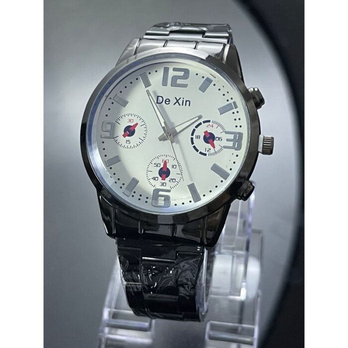 103384866_685eca5125f66 ساعه يد رجاليه دائري ستانلس ستيل stainless steel من dexin - الصورة 1