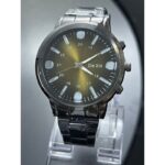 ساعه يد رجاليه دائري ستانلس ستيل  stainless steel من dexin