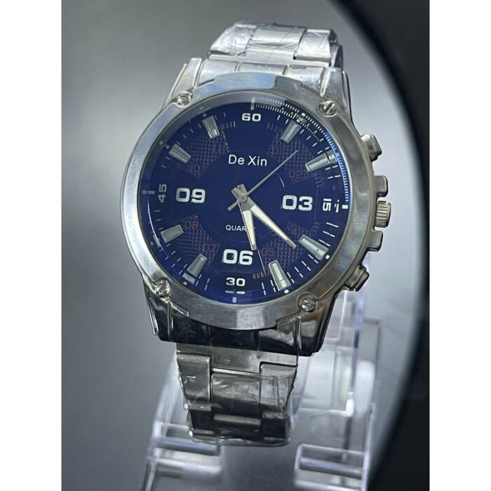 103384876_685eca8f6dd30 ساعه يد رجاليه دائري ستانلس ستيل stainless steel من dexin - الصورة 1