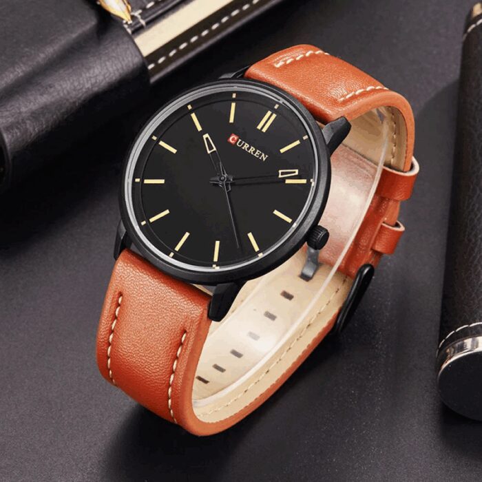 ⁦ساعه CURREN رجالي  Rubber من CURREN⁩ - الصورة ⁦1⁩