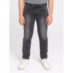بنطلون جينز للرجال لون رمادي