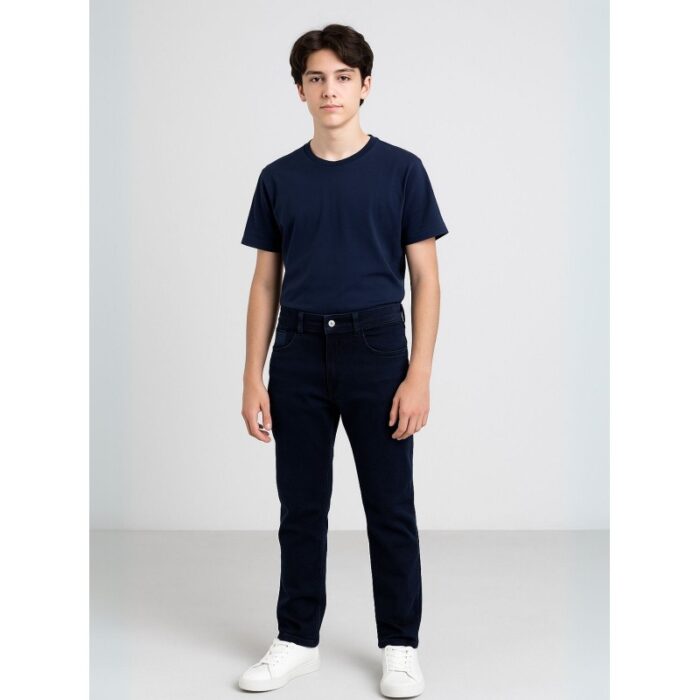 103384916_685ecb1bd29e8 بنطلون جينز للرجال لون أسود - الصورة 1