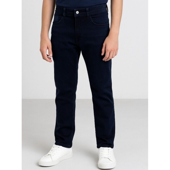 ⁦بنطلون جينز للرجال لون أسود⁩ - الصورة ⁦2⁩