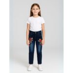 ⁦بنطلون جينز للأطفال لون كحلي⁩ - الصورة ⁦2⁩