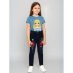 ⁦بنطلون جينز للأطفال لون كحلي⁩ - الصورة ⁦2⁩