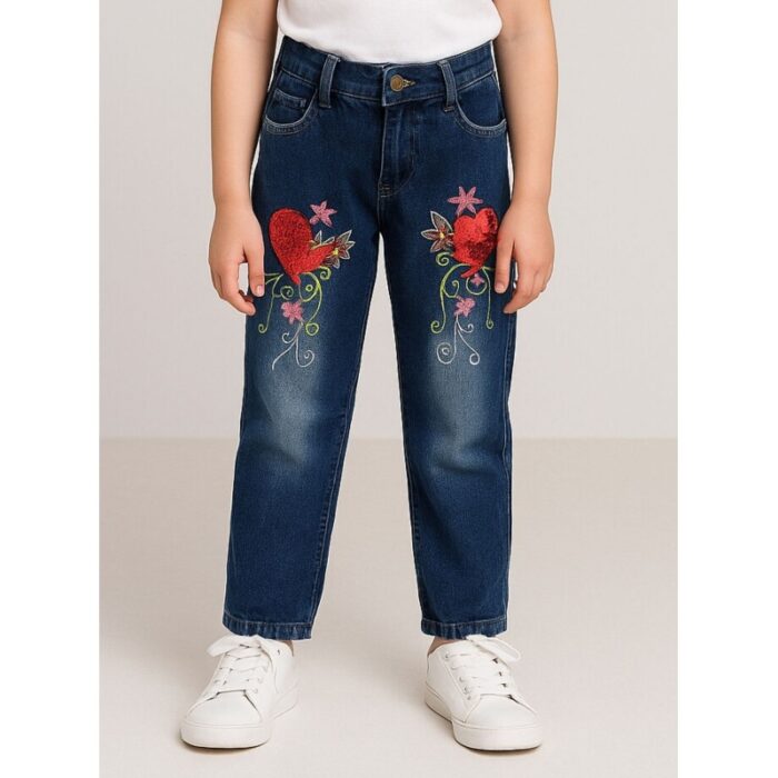 103384925_685ecb38c6679 بنطلون جينز للأطفال لون كحلي - الصورة 1