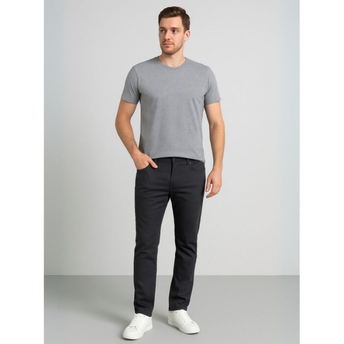 ⁦بنطلون للرجال لون رمادي⁩ - الصورة ⁦2⁩