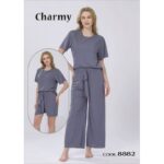 بيجامة ستاتية 3 قطع Charmy