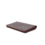 ⁦محفظة جلد رجالية لون بني محروق 8.5 *12.5 سم⁩ - الصورة ⁦3⁩