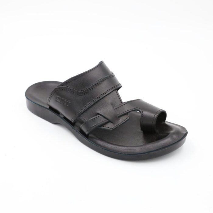 103385147_685ecd957973c شبشب جلد طبيعي من سمارت SMART للرجال لون عسلي - الصورة 1